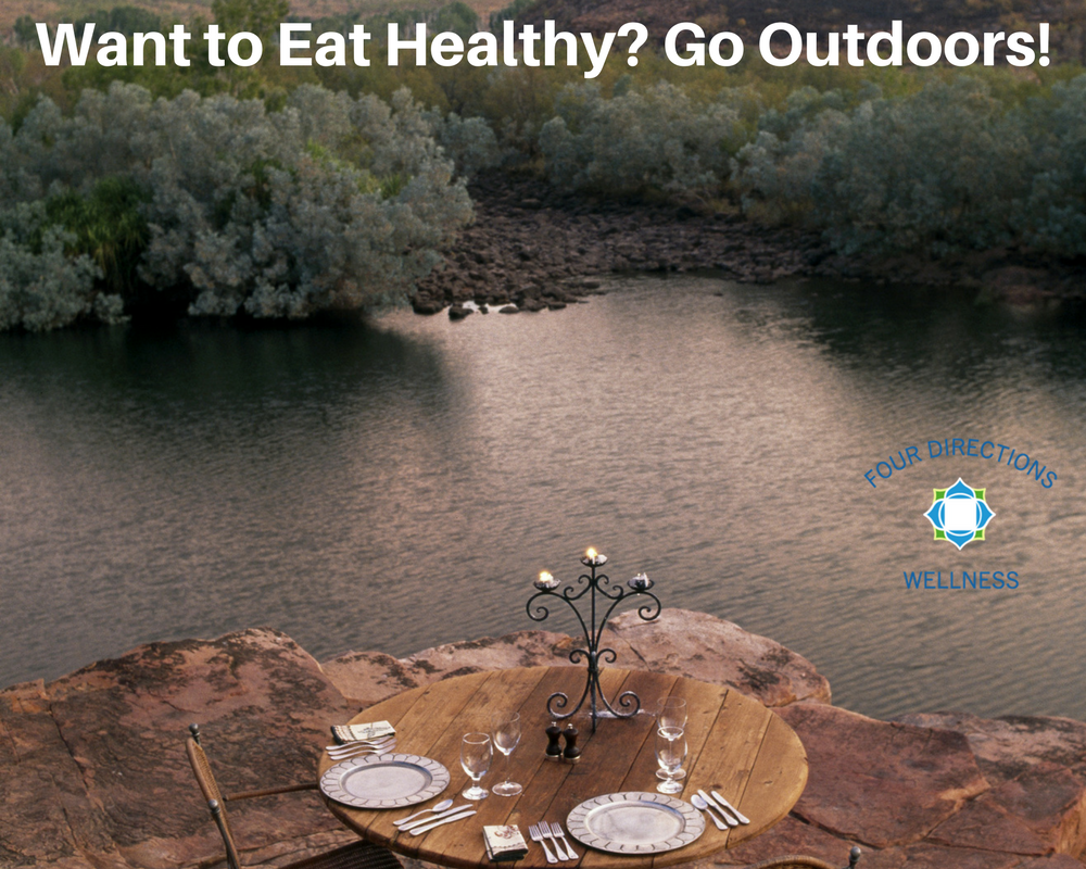 healthy eating outdoors