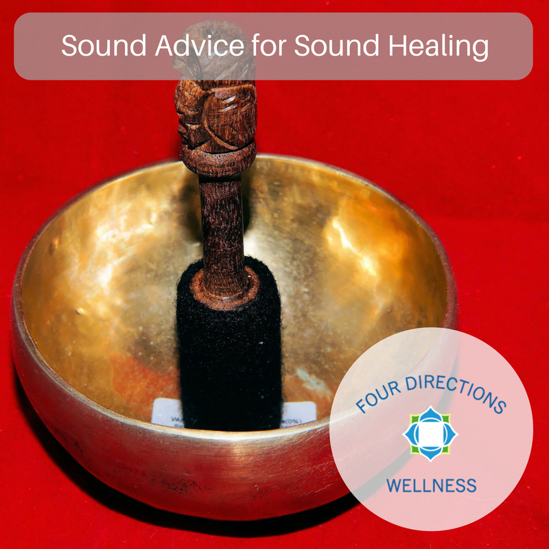 Sound Advice for Sound Healing - Tibetan singing bowl
